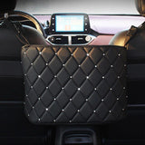 Luxury Leather Car Seat Organizer