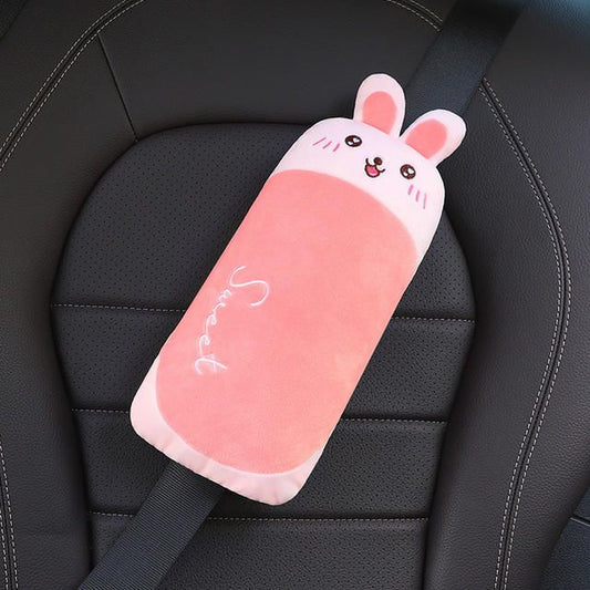 Almohada de cinturón de seguridad de coche de dibujos animados para niños