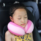 Almohada de viaje para el cuello para bebés en forma de U: comodidad y apoyo mientras viaja