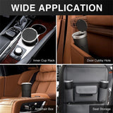 Compact Car Cup Holder Trash Can: A Sleek Organizer for Every Vehicle