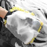 Wasserdichter Autowaschhandschuh aus Mikrofaser-Chenille