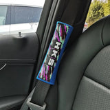 Universal Cotton Car Seat Belt Shoulder Pad Set - Comfort & Style for All Vehicles