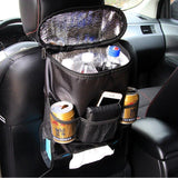 Deluxe-Multi-Taschen-Organizer für den Rücksitz des Autos mit Taschentuchbox-Halter