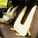 Almohada de felpa para la siesta en el coche con dibujos animados para una comodidad óptima en los viajes