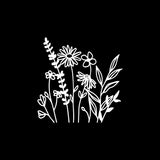 Wildflower Vinyl Car Stickers