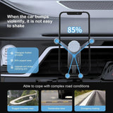Universal Gravity Car Phone Mount - Secure & Versatile Mobile Holder