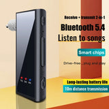 Receptor y transmisor Bluetooth 5.4 2 en 1