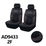 Fundas de asiento de coche de esponja universal de 4 mm con diseño 5D: se adaptan a la mayoría de los automóviles, camiones y SUV