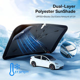 Foldable Car Windshield Sun Shade Umbrella