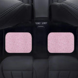 Alfombrillas universales para coche con estampado rosa brillante