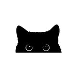 Charming Cat Thief Vinyl Decal – Eye-Catching Waterproof Car Sticker, 15x9cm