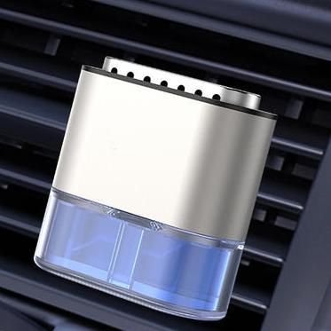Ambientador compacto para coche con ventilación de aire de aleación