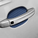 Pegatinas protectoras para puertas de automóviles de fibra de carbono - 4 piezas / juego