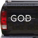 Divine Touch Vinyl Decal Christian Faith Car Sticker for All Surfaces