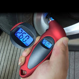 Manómetro digital de alta precisión para neumáticos con pantalla LCD para todos los vehículos