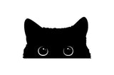 Charming Cat Thief Vinyl Decal – Eye-Catching Waterproof Car Sticker, 15x9cm