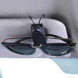 Universal Car Visor Sunglasses Holder & Card Clip