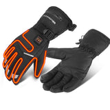 Dark Slate Gray Electric Heating Gloves Battery Ski Motorcycle Heated Gloves Winter Hand Warmer