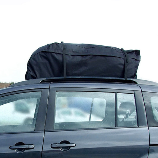 Black Car Roof Top Bag Travel Storage Waterproof Cargo Carrier F/ Luggage Travel Large