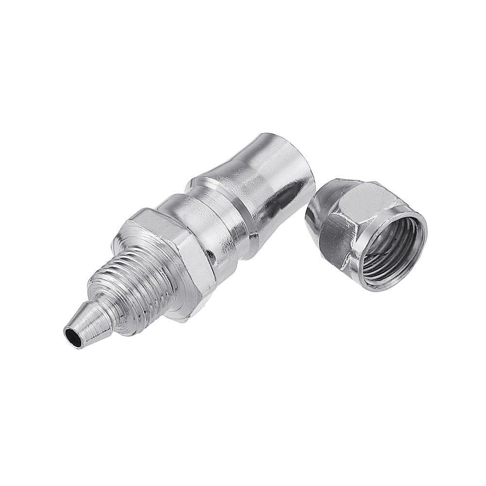 Gray Machifit C-type Pneumatic Connector Tracheal Male Self-Locking Quick Plug Joint PP10/20/30/40
