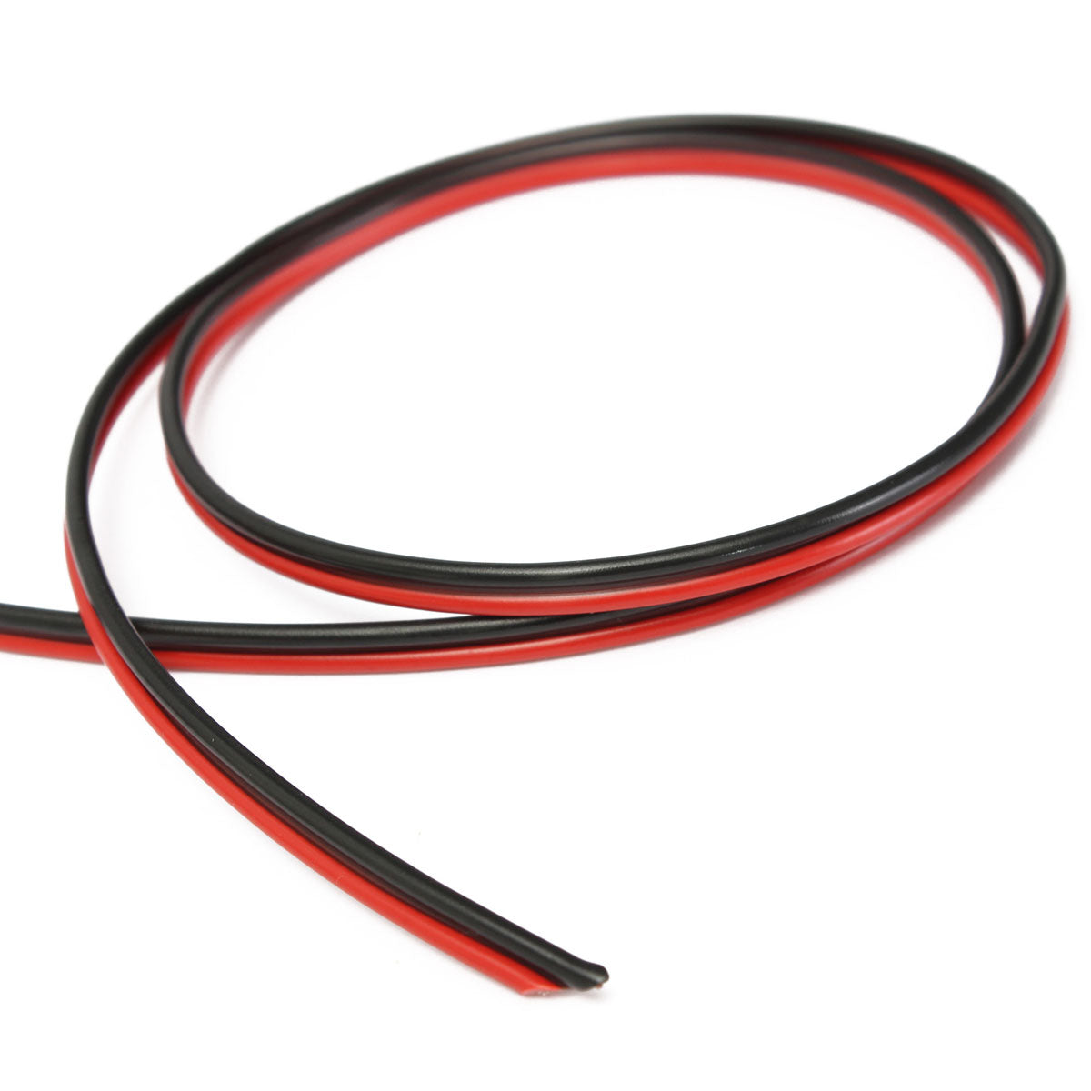 100m 2 x 0.50mm Audio Cable Loudspeaker Speaker Wire Black/Red HiFi/Car Motorcycle - Auto GoShop