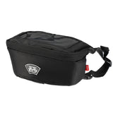 Dark Slate Gray Motorcycle Handlebar Waist Tool Bag Pouch Outdoor Travel Storage Waterproof Black