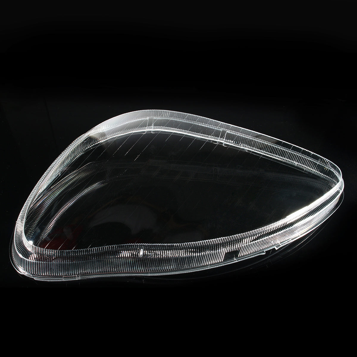 Black Headlight Clear Lens Cover Replacement Cover for Benz W220 S600 S500 S320 S350 S280 1998-2005