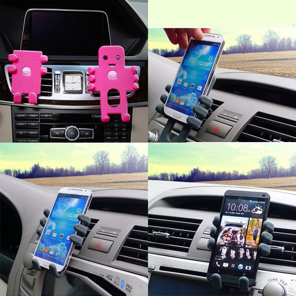 Middle Size Car Multifunctional Mobile Scaffold Air Outlet 360 Degree Rotation Phone Holder - Auto GoShop