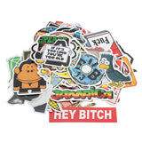 100pcs Cartoon Car sticker Combination for Auto Truck Vehicle Motorcycle Decal - Auto GoShop