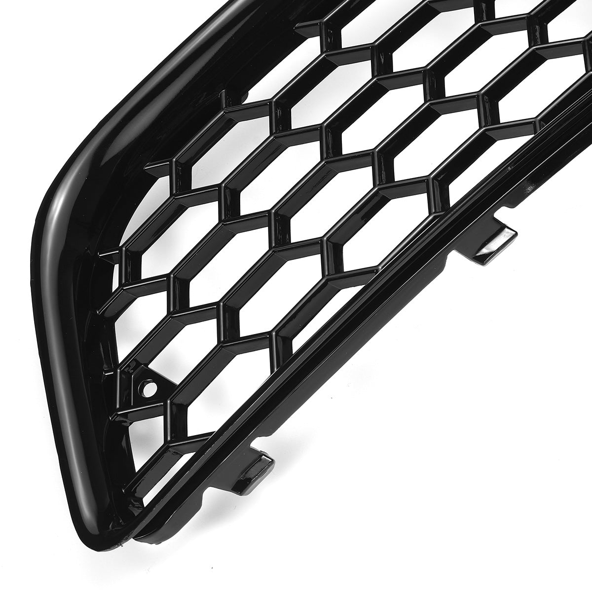 Front Fog Light Lamp Grille Grill Cover Honeyycomb Glossy Black For Audi A3 8P 2009-2013 - Auto GoShop