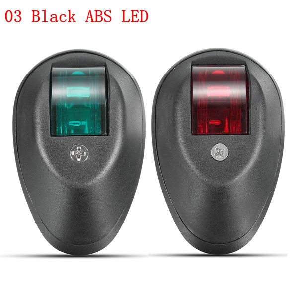 Dim Gray Pair Green&Red Touring Navigation Light Marine Light LED Or Bulb For Car Boat Chandlery Boat Yacht