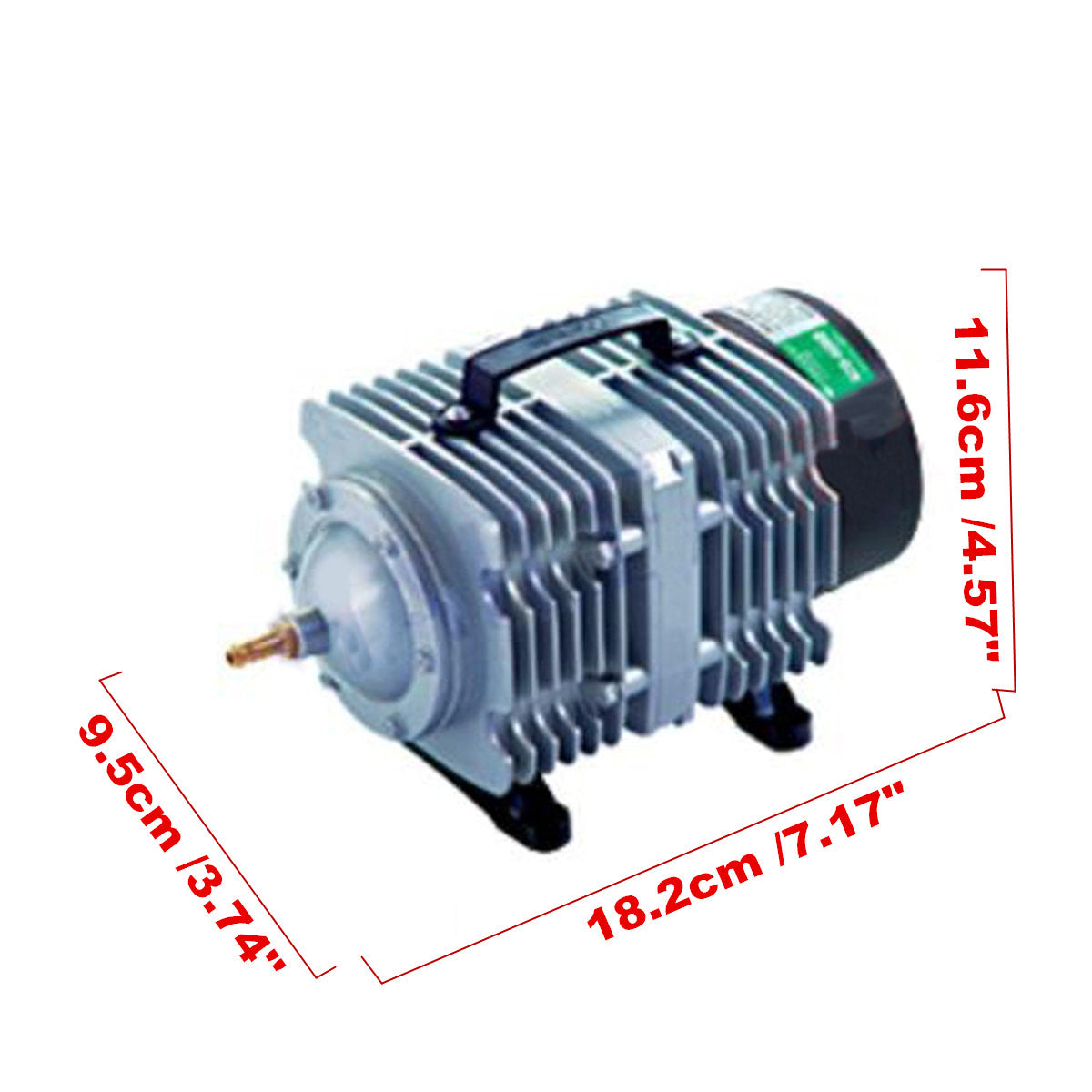 70L/min 35W/45W Electromagnetic Aquarium Air Pump Fish Pond Compressor 220V - Auto GoShop