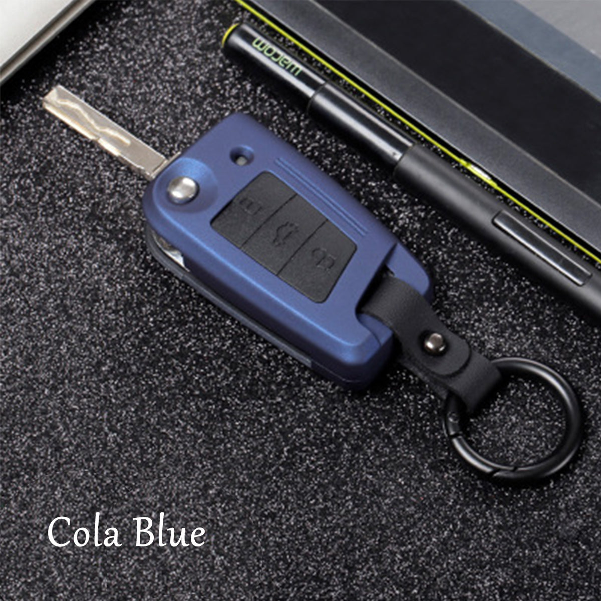 Car Key Cover Silicone Protective Case With Belt Buckle Suitable For Volkswagen/Golf/Jetta/Skoda - Auto GoShop