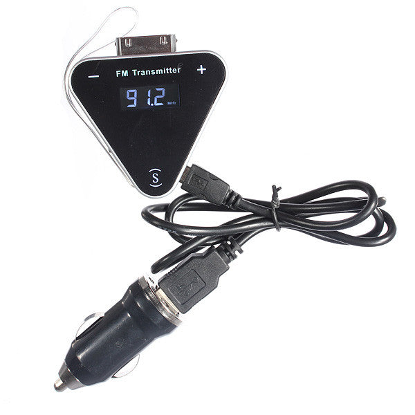 A12 Car Wireless FM Transmitter Player Charger for iPod 3GS 4 4S and Other MP3 MP4 Player Phone - Auto GoShop