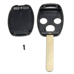 Wheat 3 Buttons Keyless Remote Key Shell Case Fob Blade For Honda Accord CRV HRV