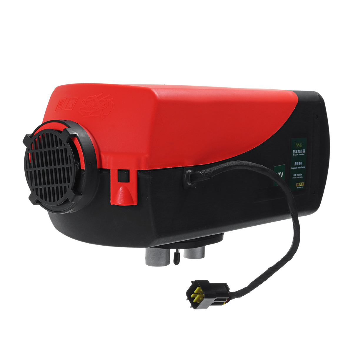 5000W 12V Knob Switch LCD Digital Air Parking Heater Car Air Conditioning Car Heater - Auto GoShop
