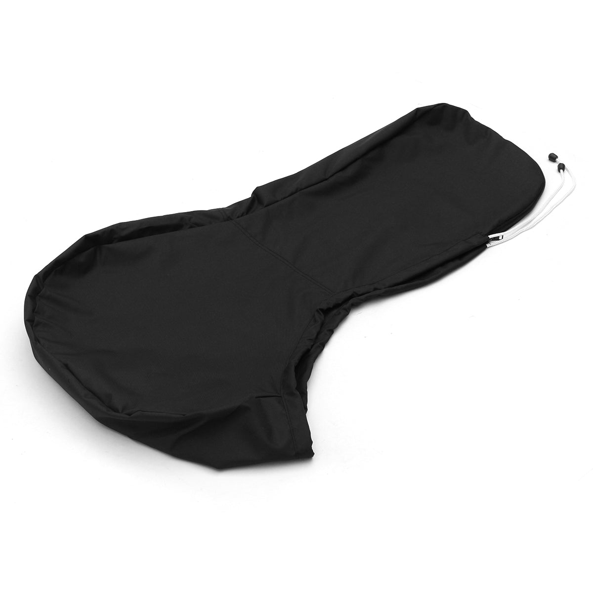 Dark Slate Gray 600D Black Boat Full Outboard Engine Cover Fits For 6 To 15HP Motor Waterproof
