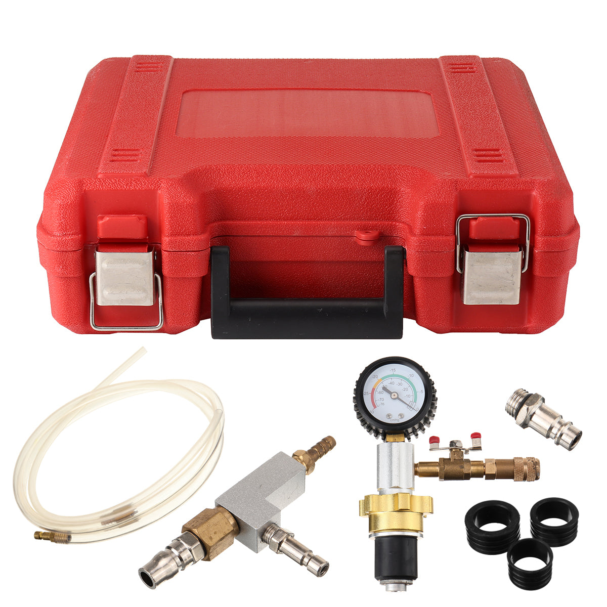 Firebrick Cooling System Vacuum Radiator Kit Refill & Purge Set Universal Auto Tool