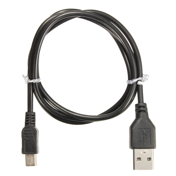 USB 2.0 A Male to Mini 5 Pin B Charging Cable Cord 75cm for DVR GPS PC Camera MP3 - Auto GoShop