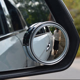1pcs Vehicle 360° Rotation Car Blind Spot Mirror Rear View Mirror Driving Reversing Aid Mirror - Auto GoShop