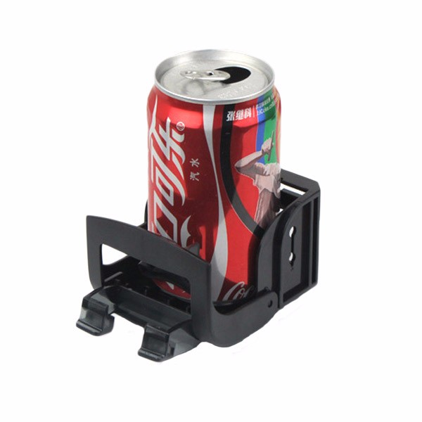Multifunctional Car Outlet Drink Beverage Holder Cup Phone Stand Sliver Black for 57-72mm - Auto GoShop