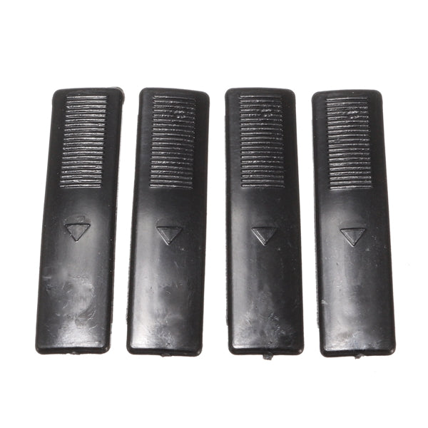 Dark Slate Gray 4 Pcs Roof Rail Clip Rack Moulding Cover Replacement Black for Mazda 2 3 5 6 CX7