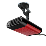 Brown 12V 150W Mini Portable Car Air Heater Cooling Fan Windscreen Defogging