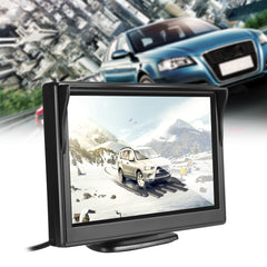 Lavender 5 Inch TFT LCD Car Rear View Backup Reverse Monitor Parking Night Vision LED Backlight Display Multimedia Player