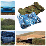 Cornflower Blue 7mx2m Camo Camouflage Net For Car Cover Camping Military CS Hunting Shooting Hide