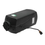 Dark Slate Gray HCalory 4KW 12V Digital Display Parking Car Heater With 3 Way 2 Tube 2 Air Outlet Silencer (#8)