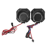 Dark Slate Gray Pair 12V Motorcycle Scooter ATV MP3 Music Players Stereo Speaker FM Radio With bluetooth Function
