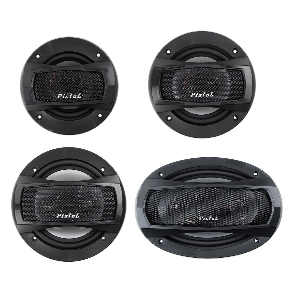 Dark Slate Gray TS-A1095S 4"/ 5"/6"/69" Car Hi-Fi Coaxial Speaker Vehicle Door Auto Audio Music