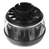 Black Water Trap Snorkel Head Pre Cleaner Intake Cleaning for 3.5 inch 88mm Inlet Air Ram 4WD