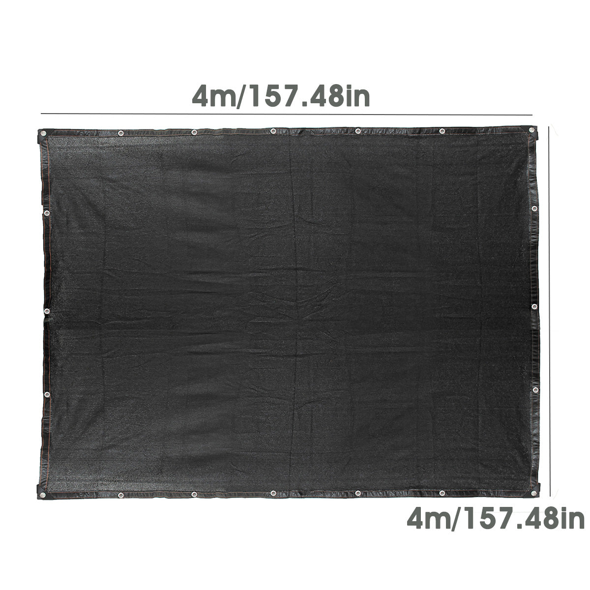 Dark Slate Gray Black Kennel House Cover Shade Cage Shelter UV Rated Grommet